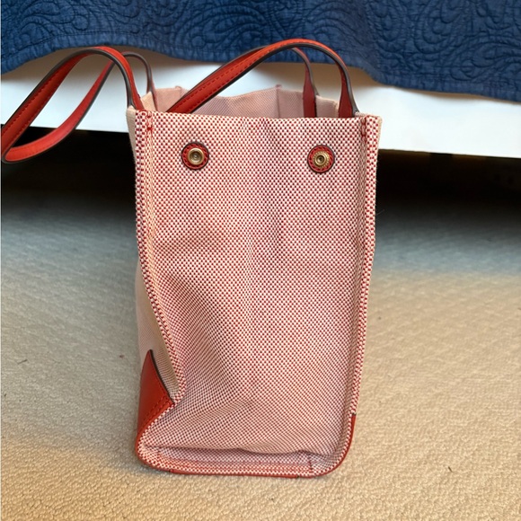 Tory Burch Small Ella Tote - Red - Picture 4 of 7
